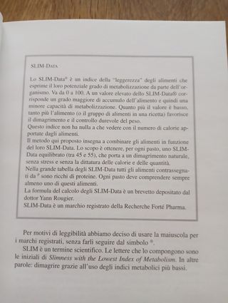 Il metodo SLIM-Data. Dimagrire naturalmente dimenticando dosi e calorie