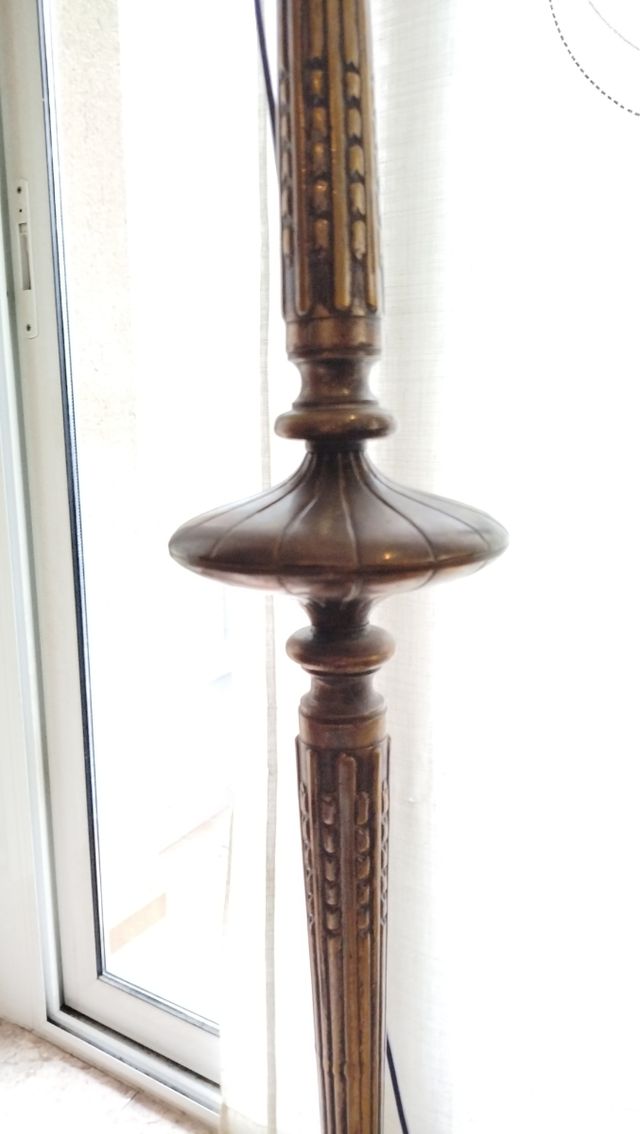 Lámpara antigua, estilo vintage