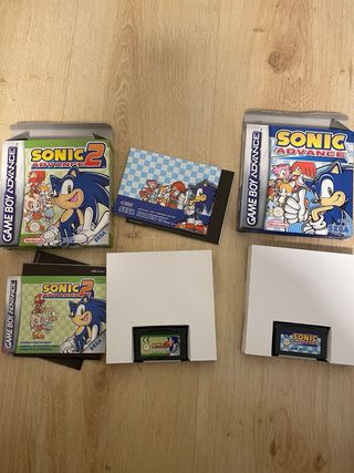 Sonic Advance 1 y 2 Game Boy Advance