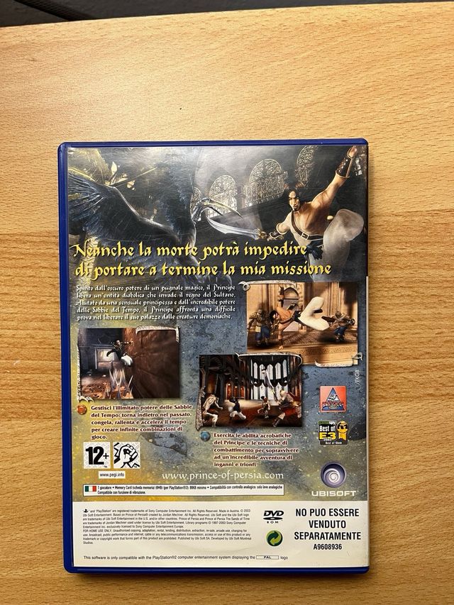 Prince of Persia Le sabbie del tempo PS2