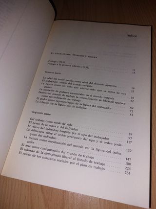 LIBRO - El trabajador - Ernst Jünger