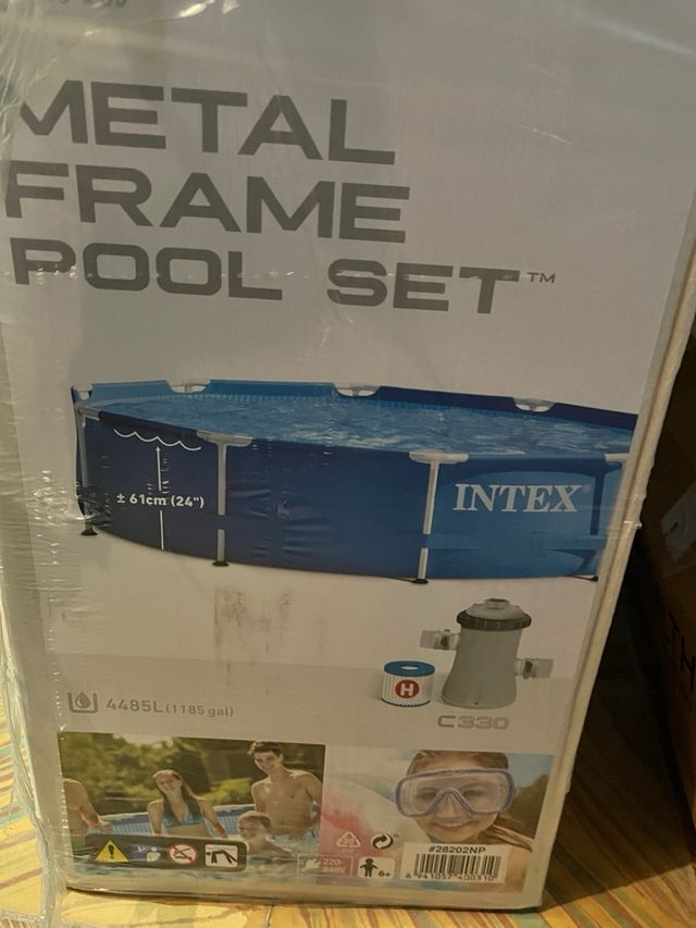 Piscina refresco intex