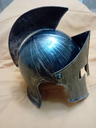 Casco Espartano Griego. Acces. disfraz