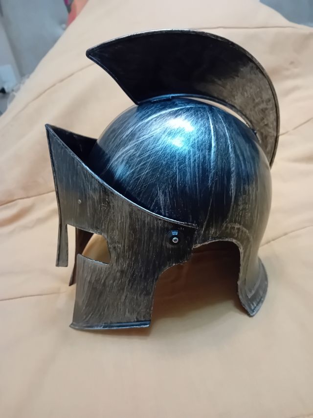 Casco Espartano Griego. Acces. disfraz