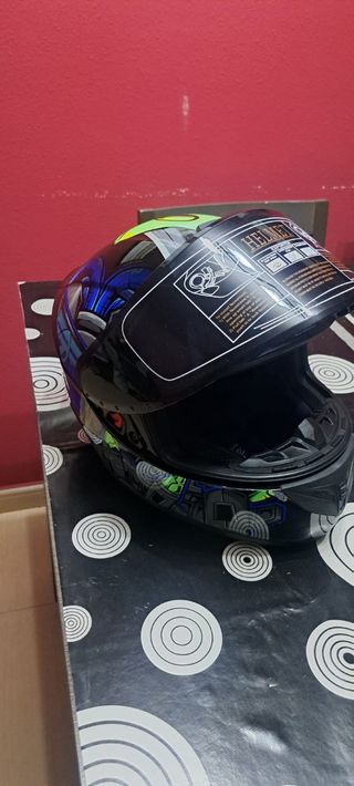 Casco moto talla L