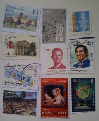 sellos del mundo variados 10