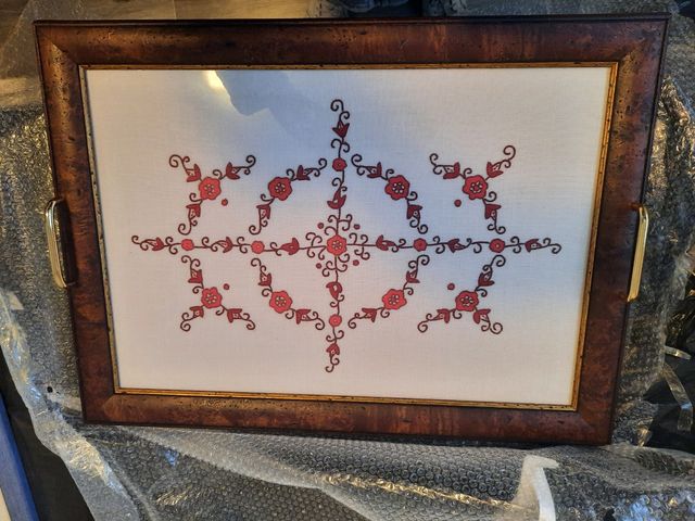 Marco /cuadro con bordados