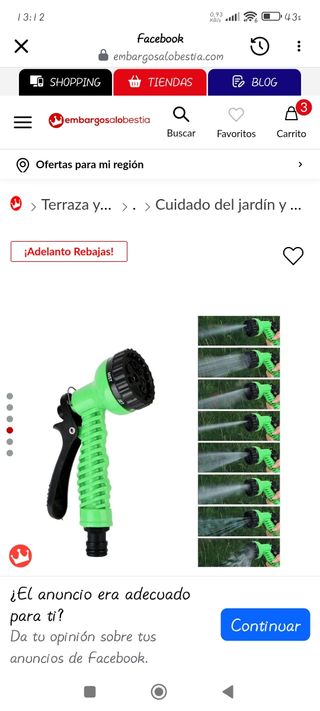 Manguera Extensible