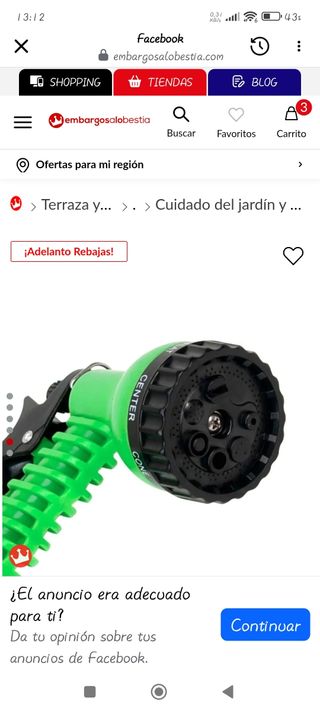 Manguera Extensible