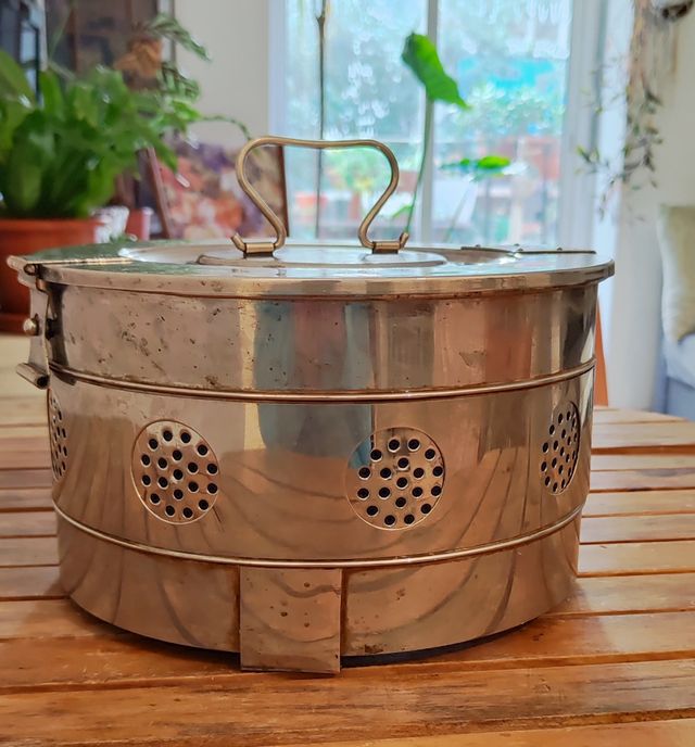 Antigua caja esterilizadora años 50