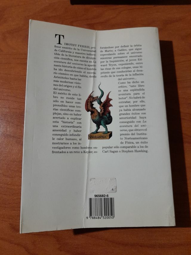 La aventura del universo. De Aristóteles a la teoría de los quantos