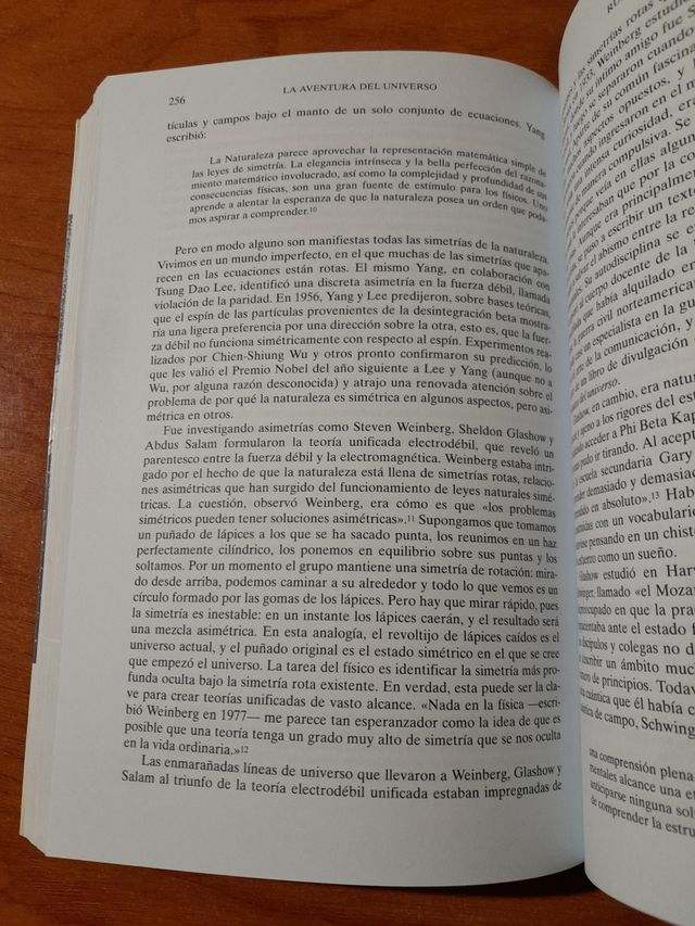 La aventura del universo. De Aristóteles a la teoría de los quantos