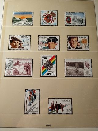 Sellos 1983 completo,nuevos