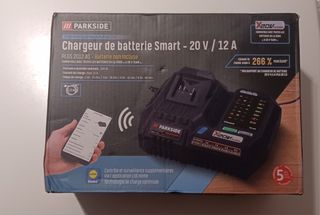 Caricabatterie smart rapido 12A Parkside