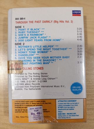 The Rolling Stones - Through the Past, D