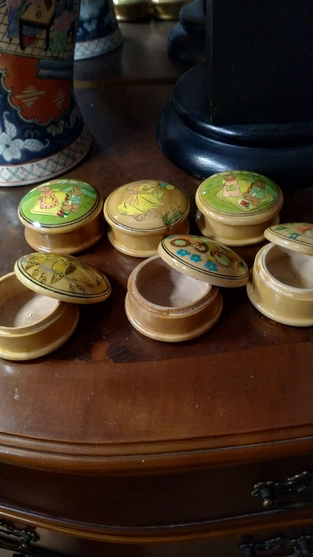 Cajitas colección de bambú rebajadas e