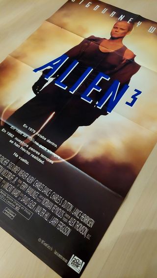 Cartel original Alien3 (1992) [VIDEOCLUB]