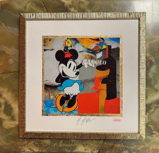 Quadro con cornice raro di G. Grittini