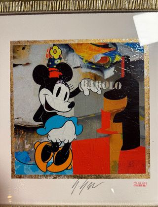 Quadro con cornice raro di G. Grittini