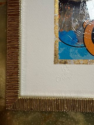 Quadro con cornice raro di G. Grittini