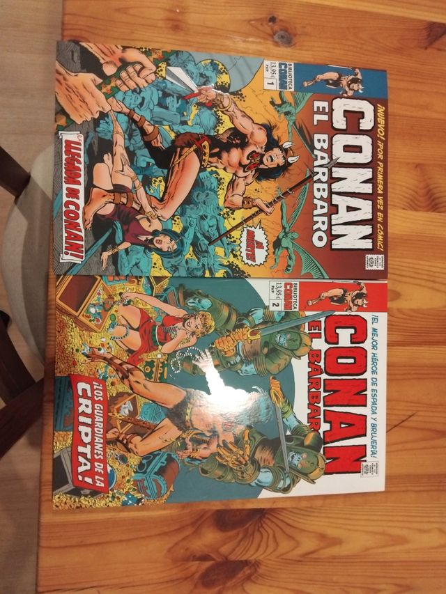 Biblioteca conan el bárbaro 1 y 2