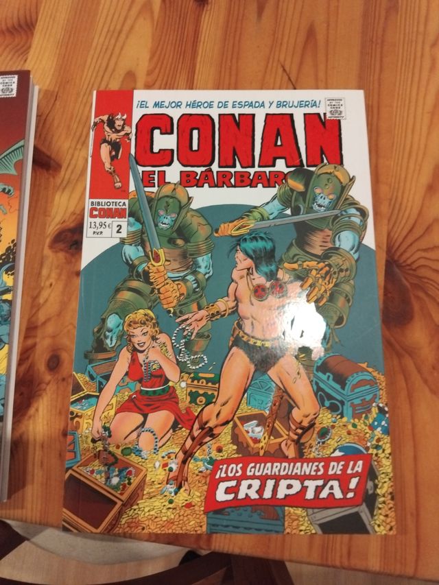 Biblioteca conan el bárbaro 1 y 2