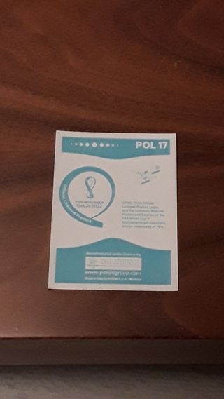 Cromo Robert Lewandowski mundial Qatar sticker
