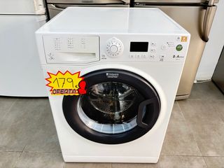 LAVADORA HOTPOINT ARISTON 8 KILOS 1200 RPM. LLEVO