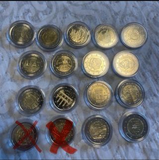 Monedas 2 Euros España 2007 2023