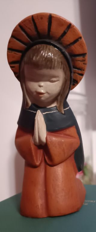 Figura Virgen belén infantil "Ortigas"