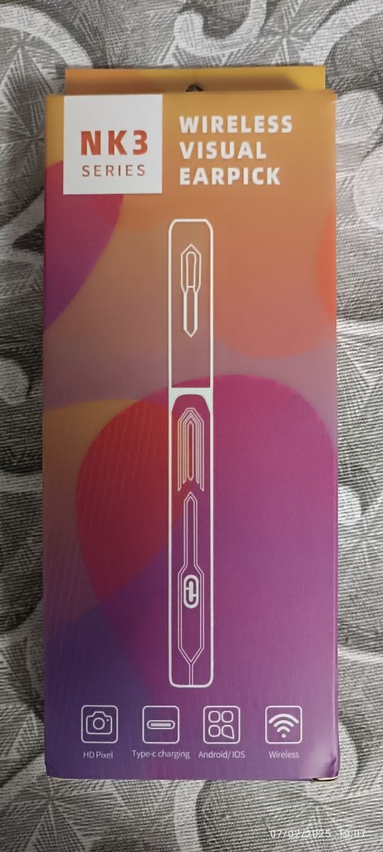 Pulisci orecchie con telecamera