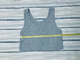 Camiseta Top Tirantes Gris Canale EUR S/M Shein 