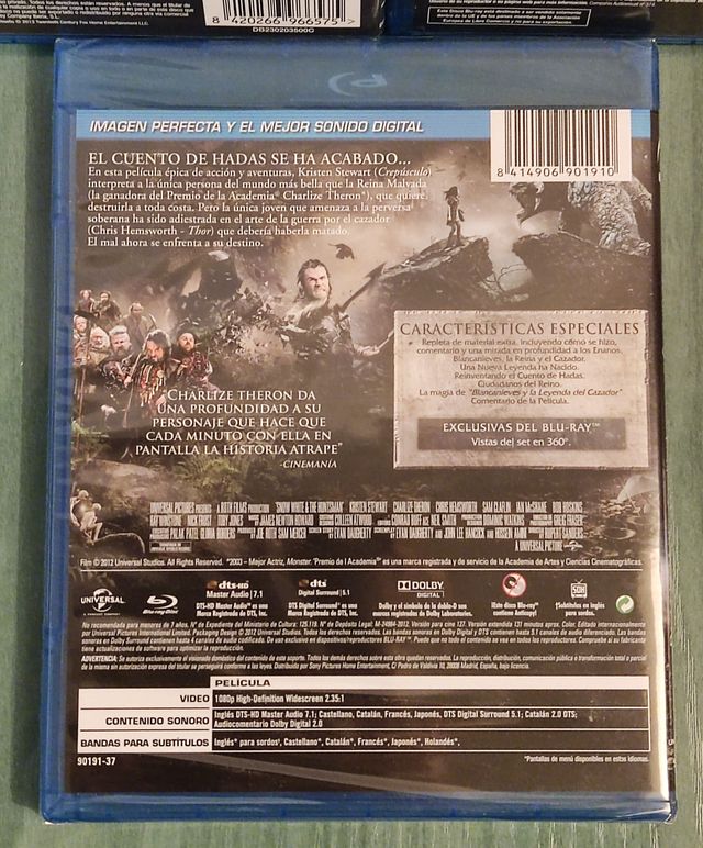 Pack Blu ray Fantasia medieval