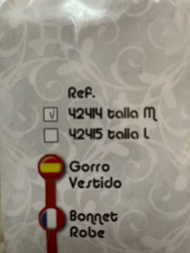 Disfraz Elfo adulto talla M