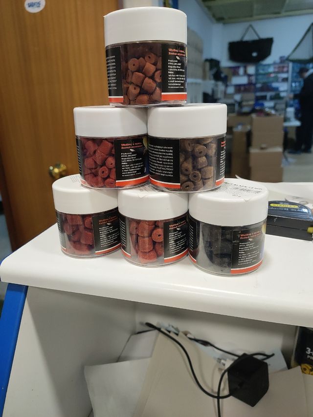 Pellets para anzuelar