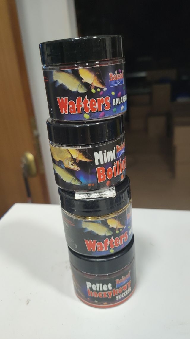 Pellets para anzuelar