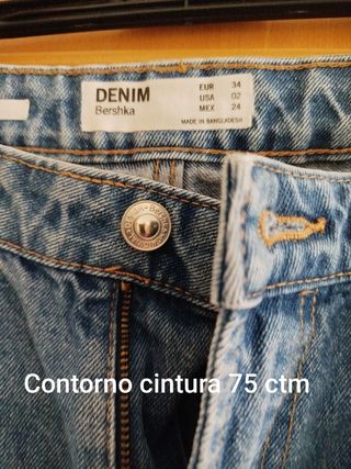 Pantalón tejano mujer 
