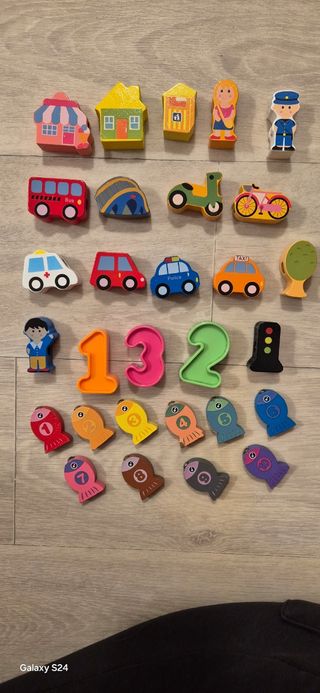 Conjunto de brinquedos