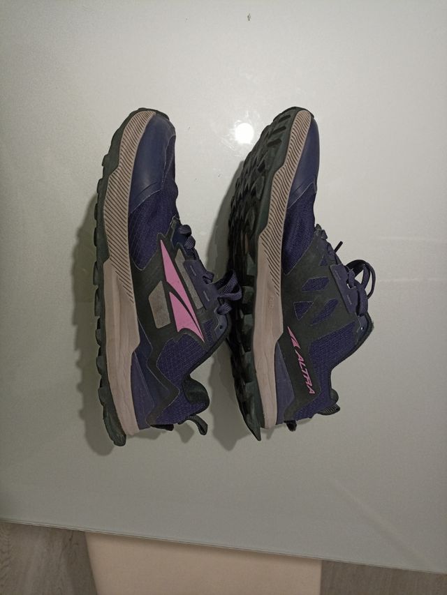 Zapatillas altra Lone Peak 7 W Dark purple.Baref