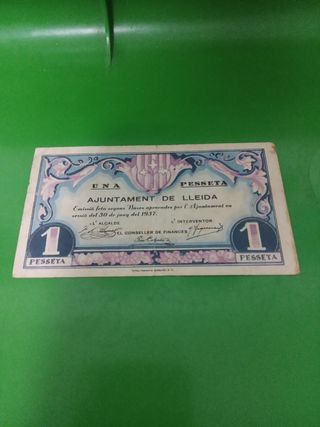 BILLETES de LLEIDA