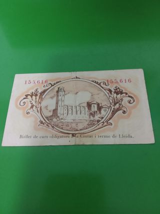 BILLETES de LLEIDA