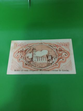 BILLETES de LLEIDA