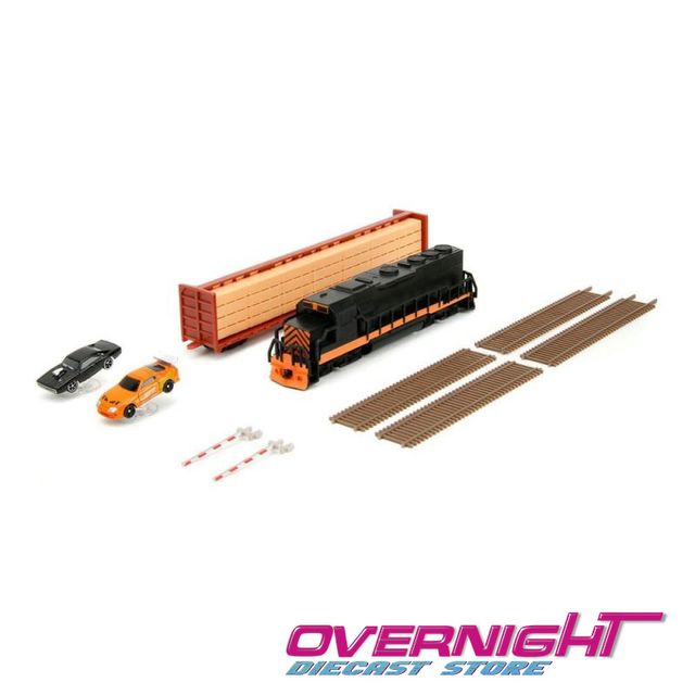Jada Diorama Fast and Furious escena del tren 1/87