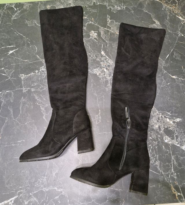 Stivali alti tacco comodo, n 36