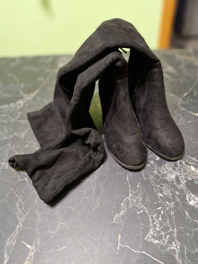 Stivali alti tacco comodo, n 36