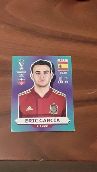 Cromo Eric García España mundial qatar sticker