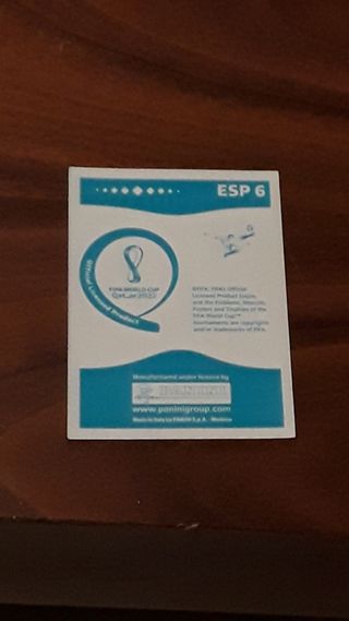 Cromo Eric García España mundial qatar sticker