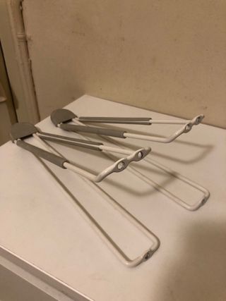 Soporte gancho bici pared (el par)