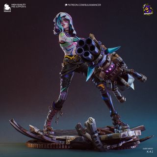 Figura Jinx y Vi Arcane