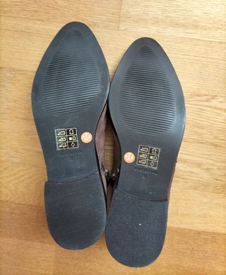 Botines marrón oscuro sin estrenar
